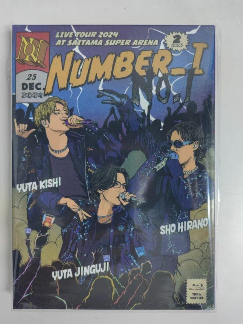 Number_i LIVE TOUR2024No.I初回生産限定盤Blu-ray