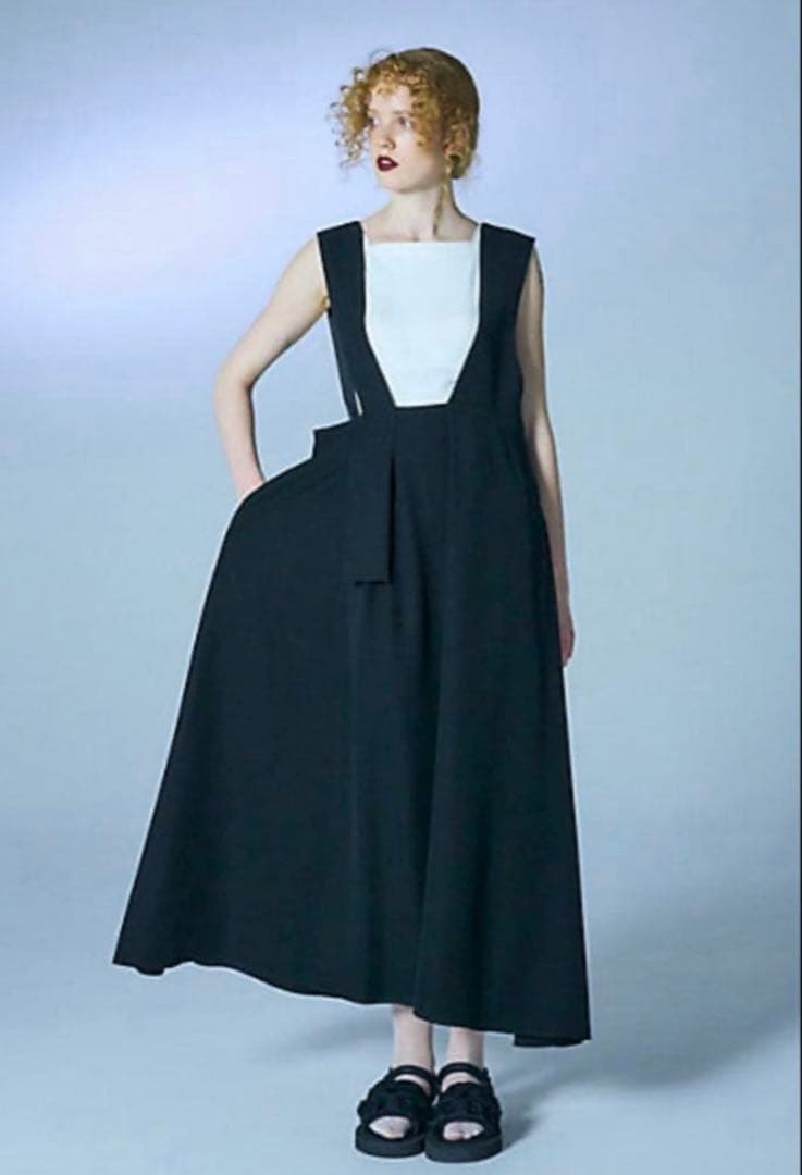 ENFOLDジャンパースカートブラック36