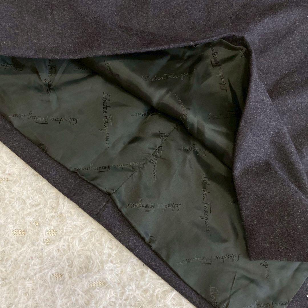 Salvatore Ferragano タイトスカート チャコール US6 上品