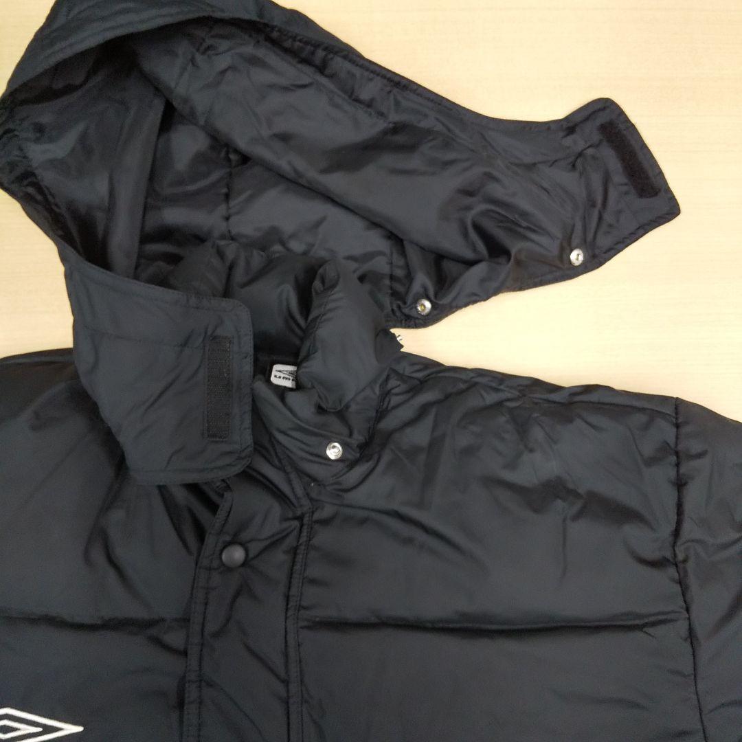 Umbro ロングコート 黒 ダウン70% フード取り外し可 Umbro ロングコート 黒 ダウン70% フード取り外し可 - メルカリ