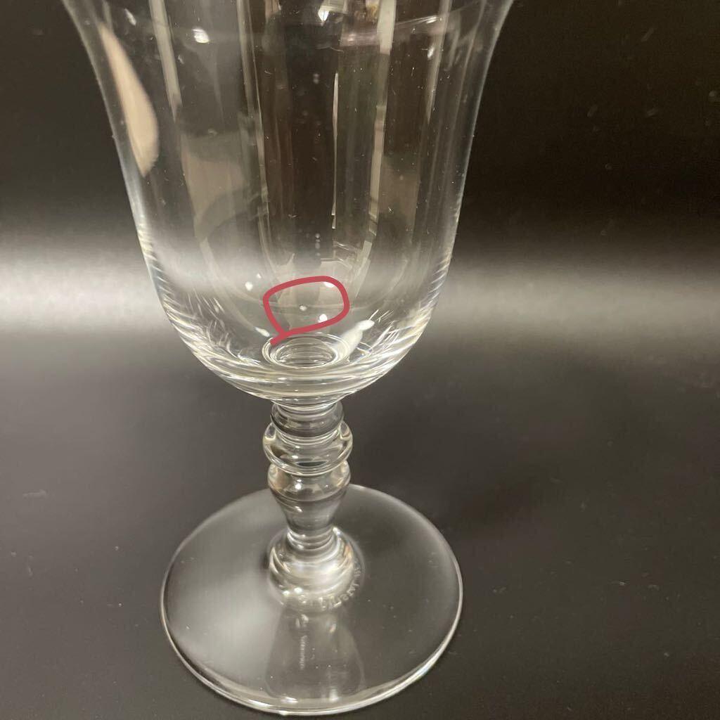 ★セール★超お得な6点★ バカラ Baccarat グラス ヴァンス 刻印 画像10