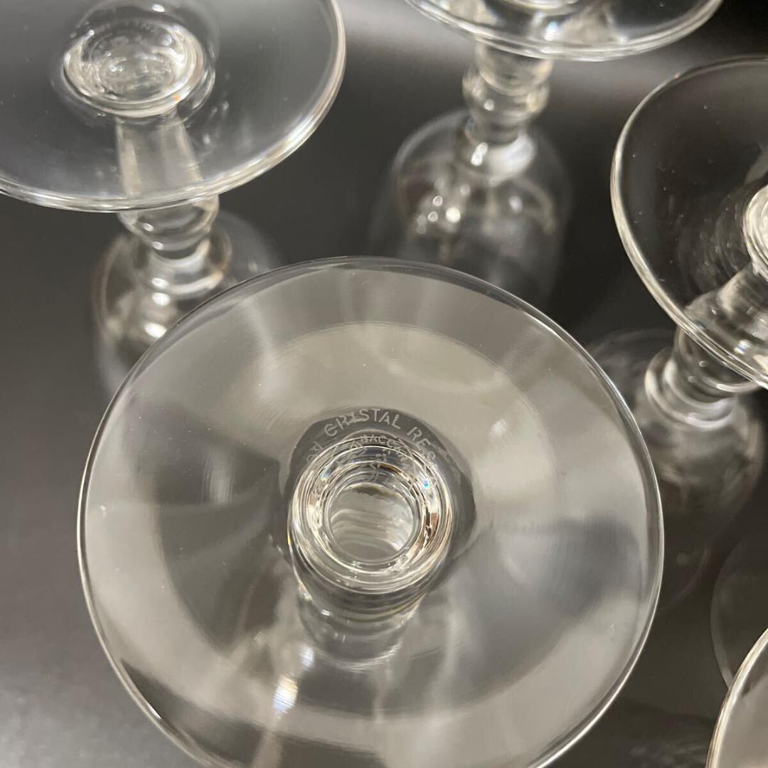 ★セール★超お得な6点★ バカラ Baccarat グラス ヴァンス 刻印 画像3
