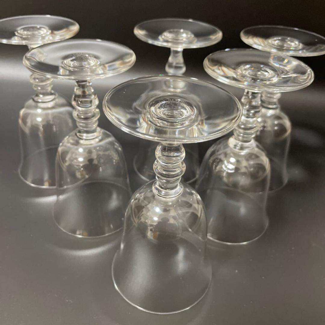 ★セール★超お得な6点★ バカラ Baccarat グラス ヴァンス 刻印 画像5
