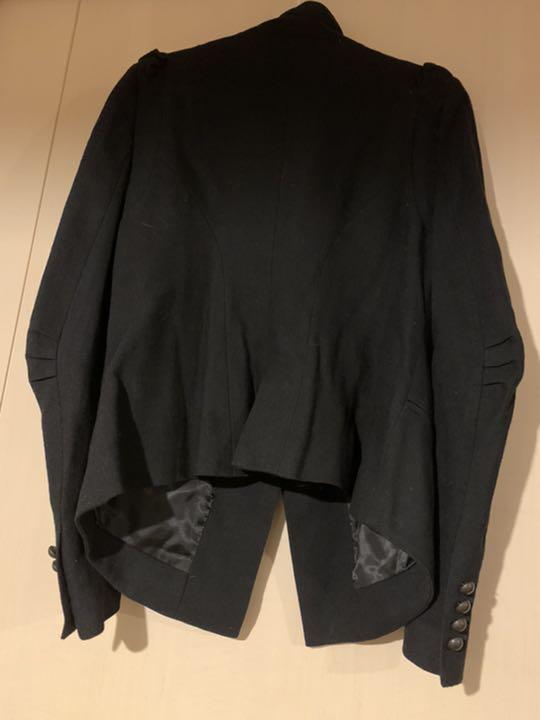 人気ショップ pinostar様 ジャケット 黒 アンドゥムルメステール 毛 麻 綿 OU3Kj-m62595548441 大特価好評