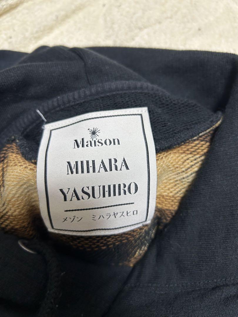 MAISON MIHARA YASUHIRO デストロイド・チェック・パーカー