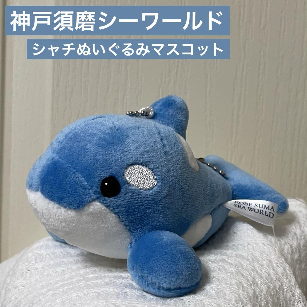 神戸須磨シーワールド限定 シャチマスコット（水色） - メルカリ