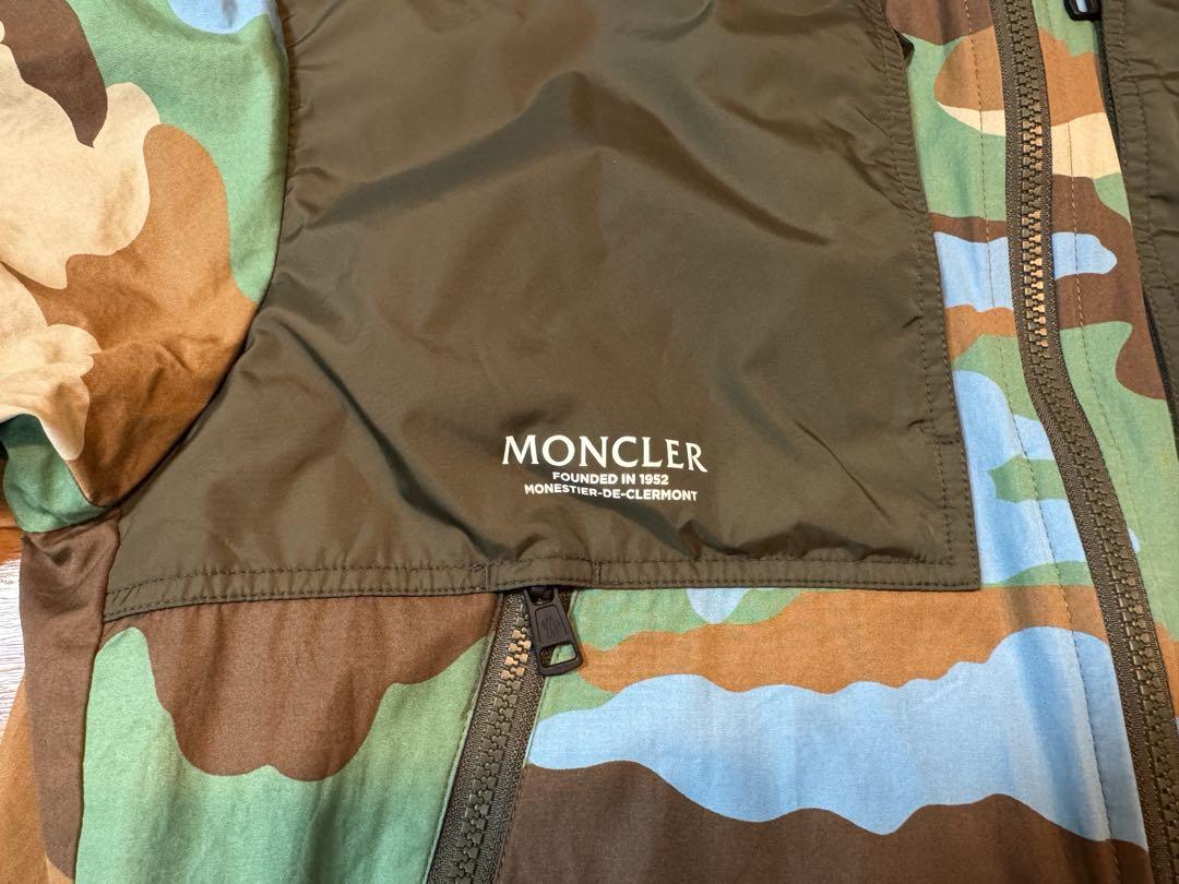 MONCLER KOUNDE カモフラージュ ナイロンジャケット