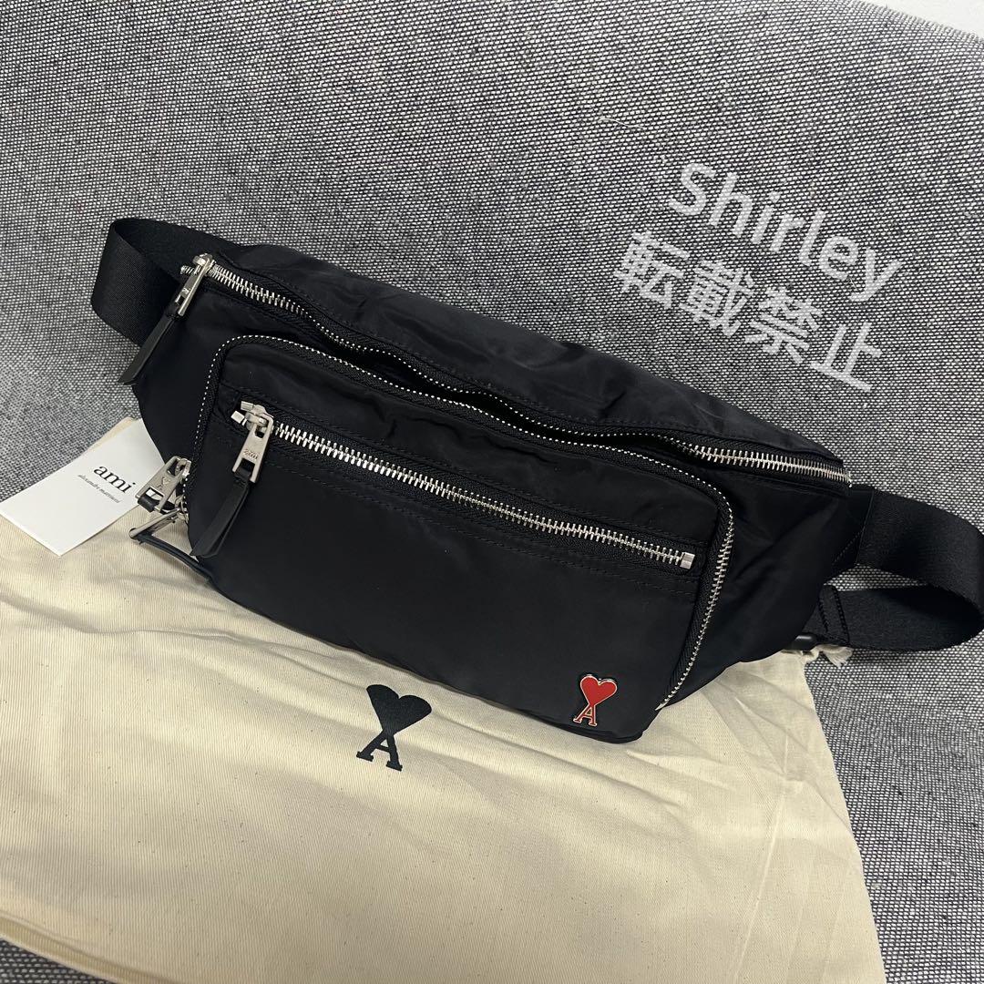 Ami paris アミ パリス ウエストバッグ ボディバッグ