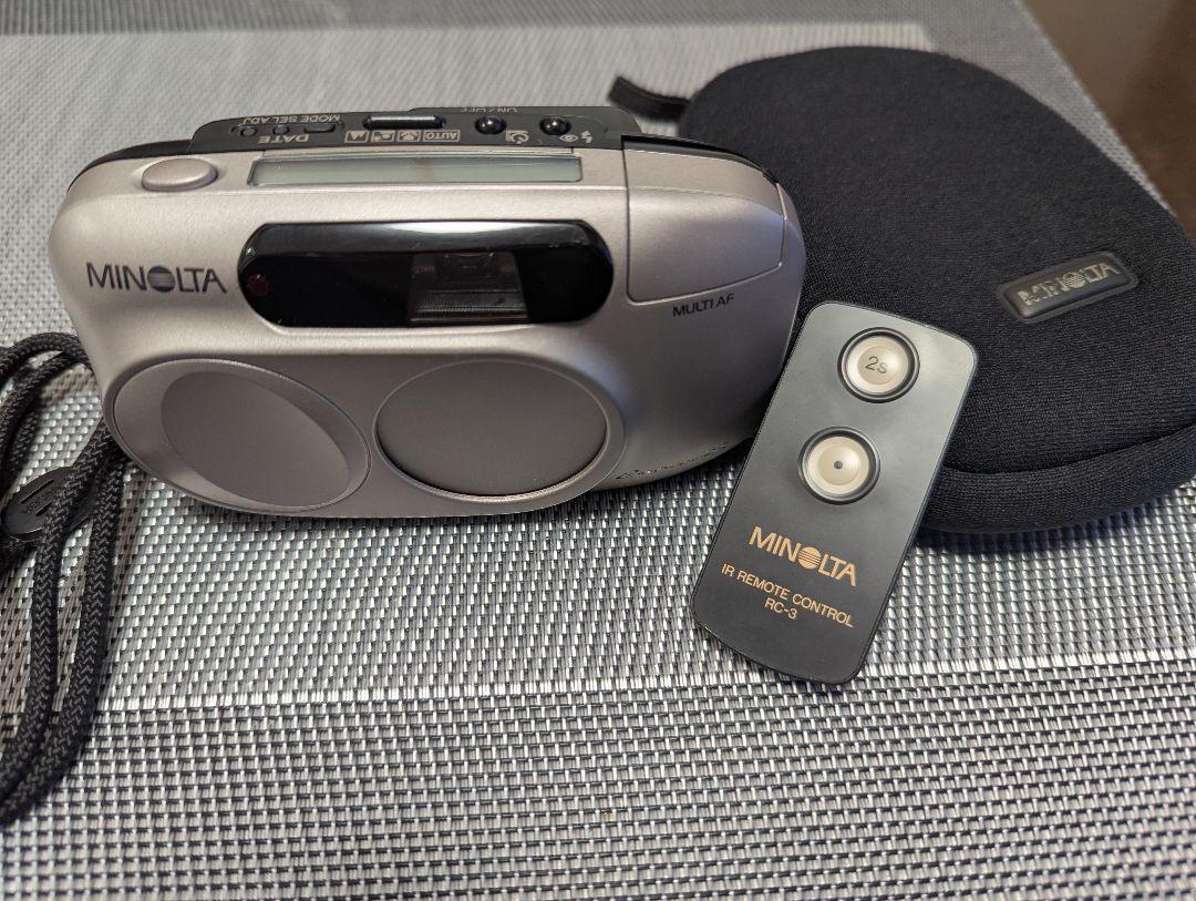 【使える！箱付き！】MINOLTA Capior 25 美品！動作確認済み！ MINOLTA Capios 25 コンパクトフィルムカメラ - メルカリ