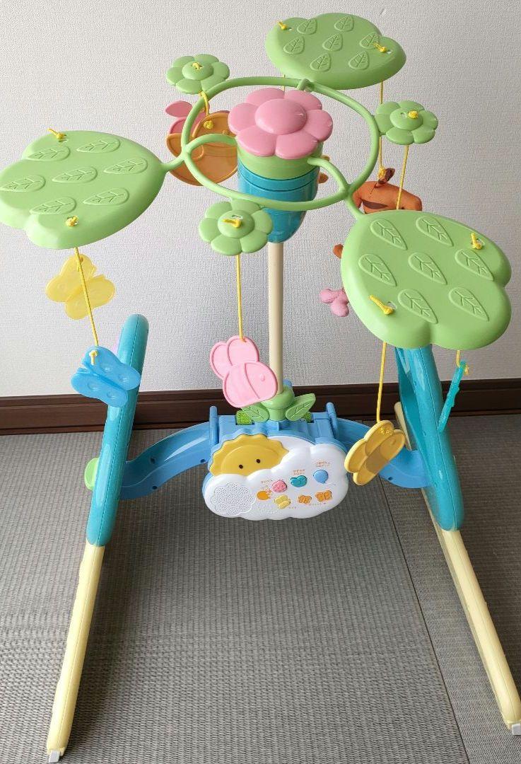 【専用】くまのプーさん　えらべる回転6wayジムにへんしんメリー　プーメリー