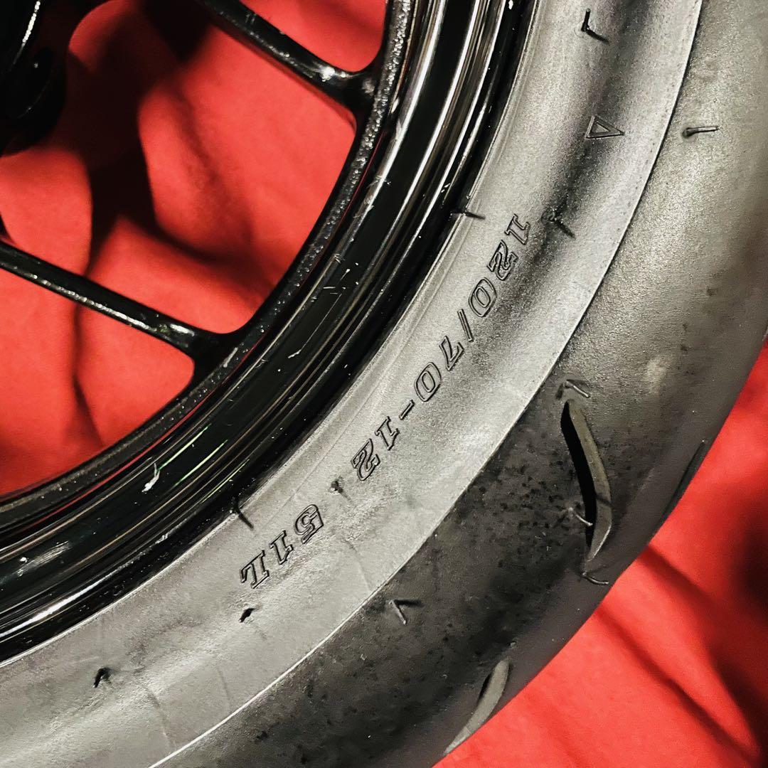 ホンダ純正 グロム JC61 純正ホイール 前後セット タイヤおまけ ホンダ純正 グロム JC61 純正ホイール 前後セット タイヤおまけ