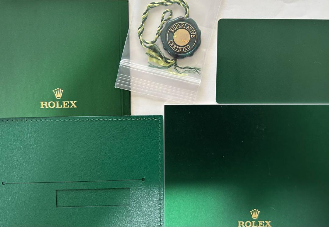 ROLEX ロレックス純正65エクスプローラー　冊子・タグ・カードケース　計5点