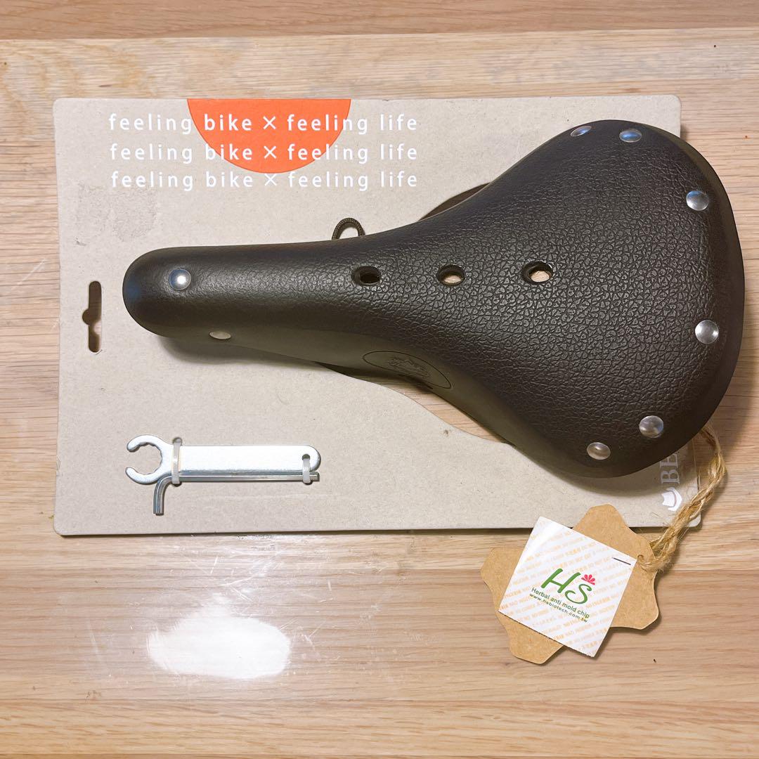 BE・ALL LEATHER SADDLE BLACK SD-BA-1301