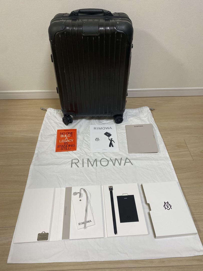【a】RIMOWA リモア オリジナルキャビンS 31L ブラック