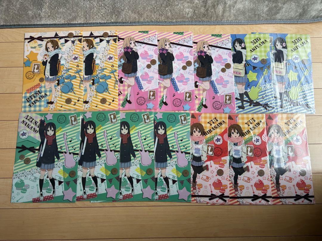 けいおん！クリアファイル 34枚セット　【被りあり】