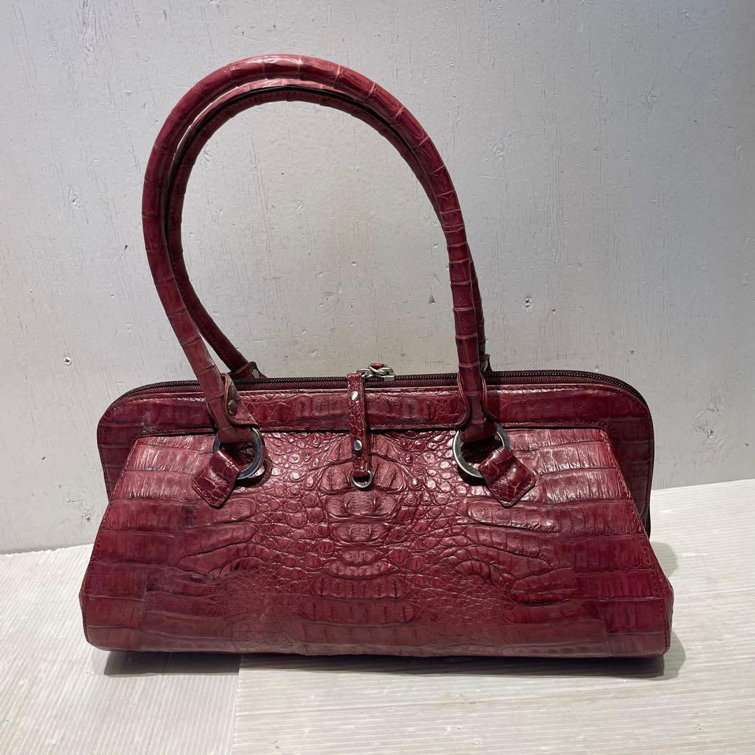 CRESCEND ハンドバッグ ボルドー ワインレッド レディース 鞄 CRESCEND ハンドバッグ ボルドー ワインレッド レディース 鞄