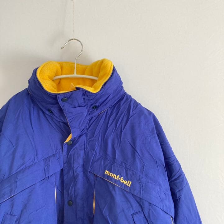 ヴィンテージ レトロ 古着 モンベル マウンテンパーカー 中綿
