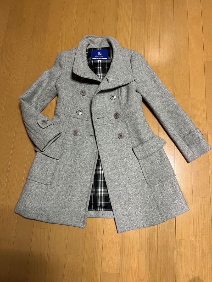 バーバリーブルーレーベルコート38★美品★