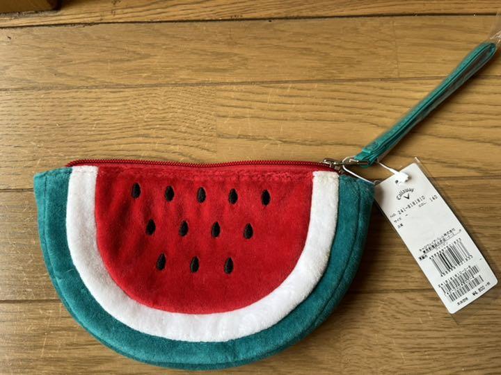 スイカのポーチ キャロウェイ 新品