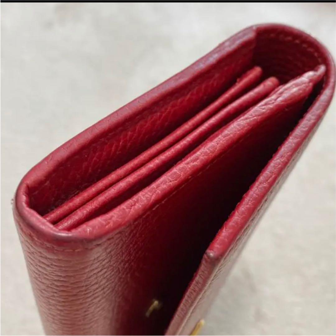 超激安安い 美品 マーモント レザー コンチネンタル jo1RN-m62615276086 GUCCI 長財布 赤 超激得国産