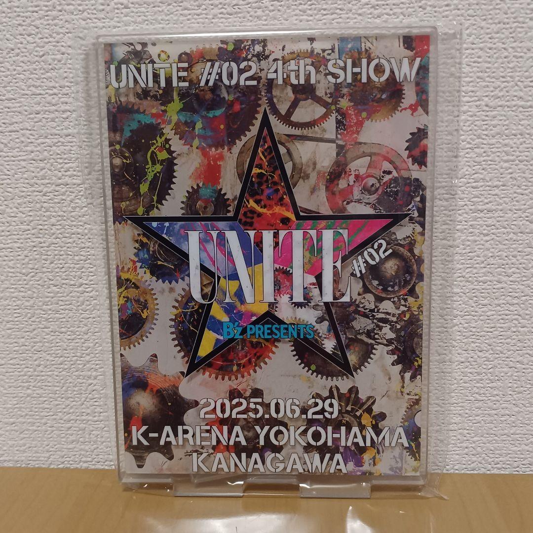 新品未開封】B'z アクリル メモリアルプレート UNITE #02