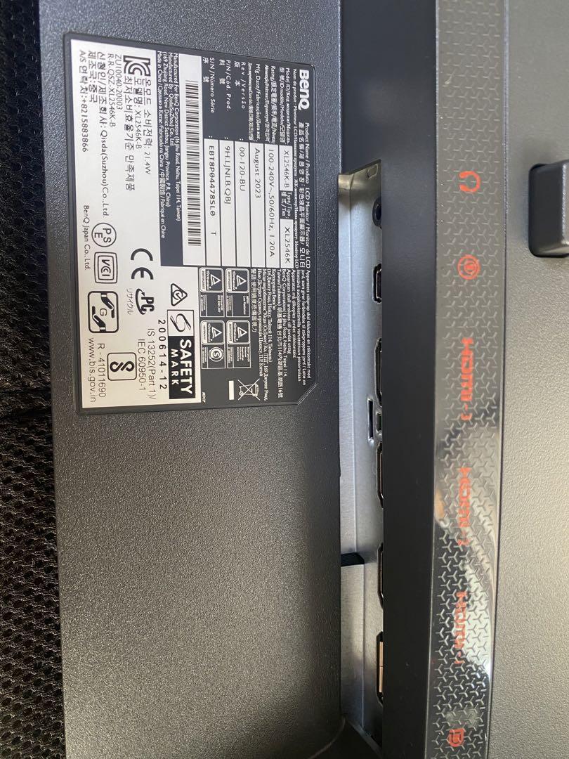 エスペランサ  BenQ  ZOWIE XL2546K 240Hz