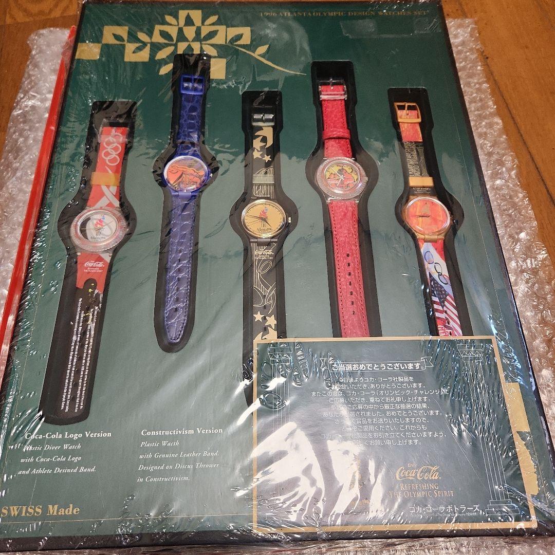 未開封 コカコーラ アトランタオリンピック 1996 腕時計