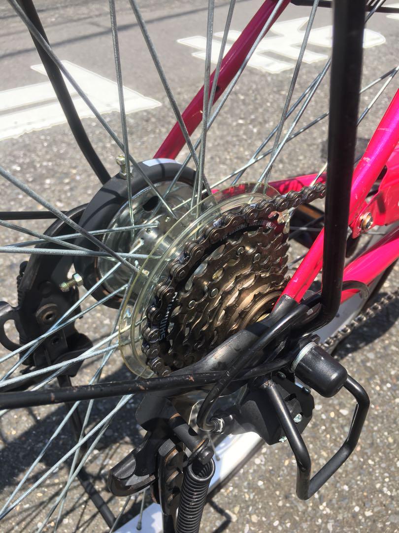 自転車 ママチャリ チャリ 綺麗 整備 美品 中古 ギヤ 良品
