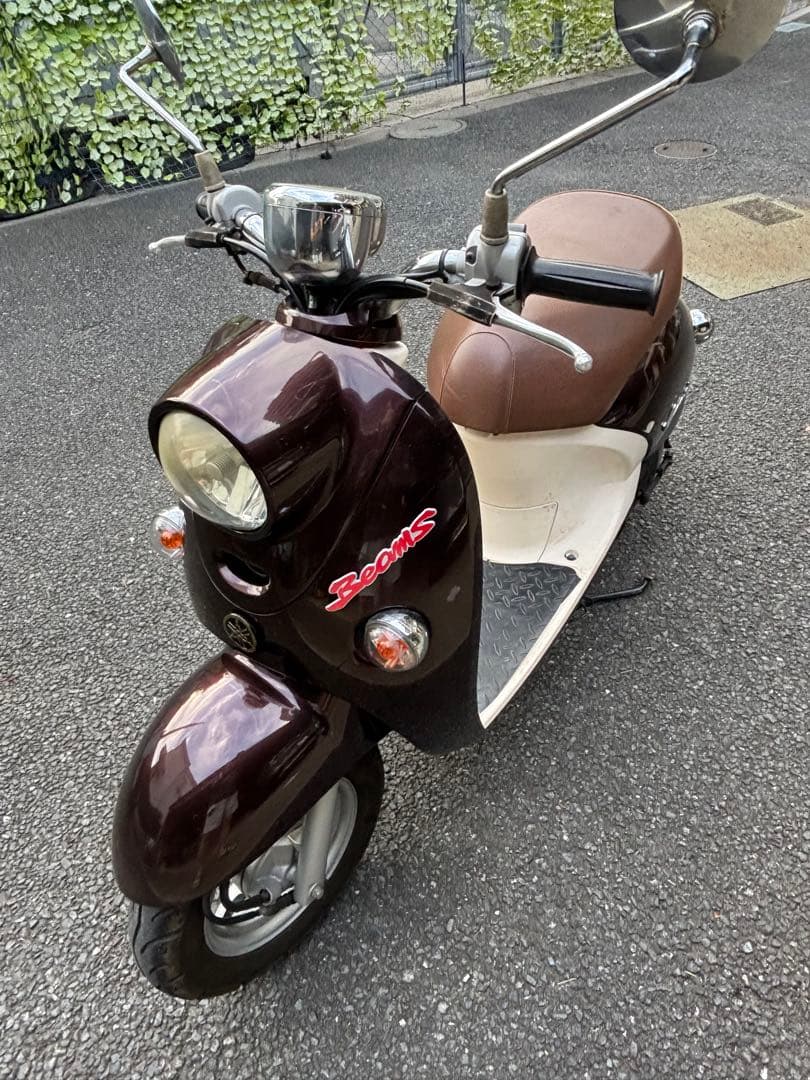Yamaha ビーノ ダークブラウン スクーター お引き取り希望