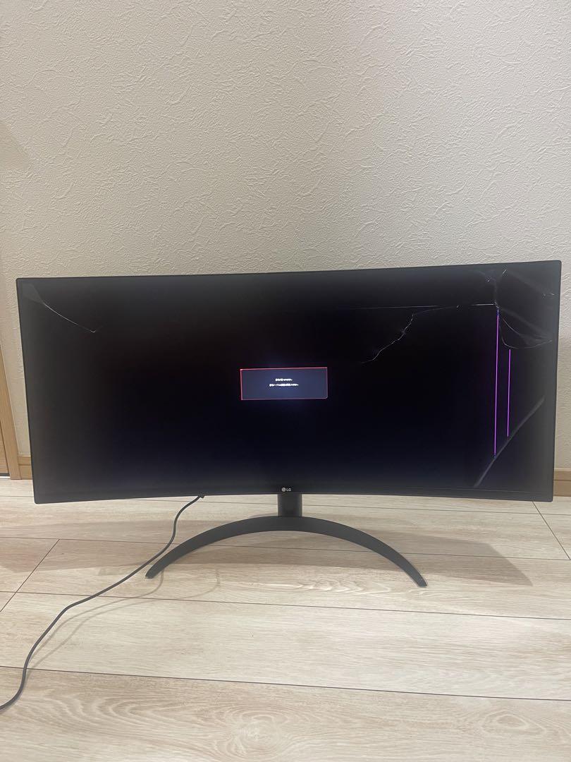 【ジャンク品】LG ゲーミング モニター UltraGear 34WP60C-B