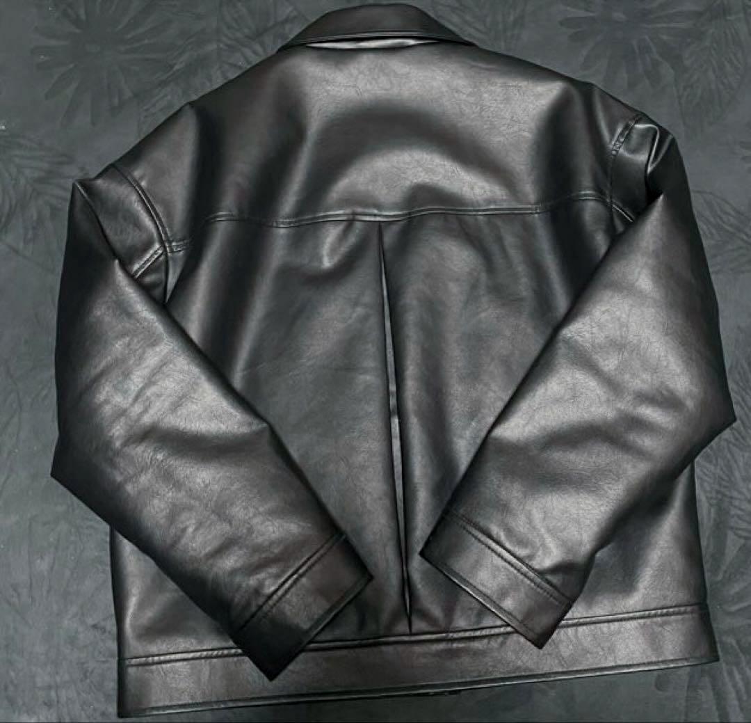 ZARA ブラックレザージャケット