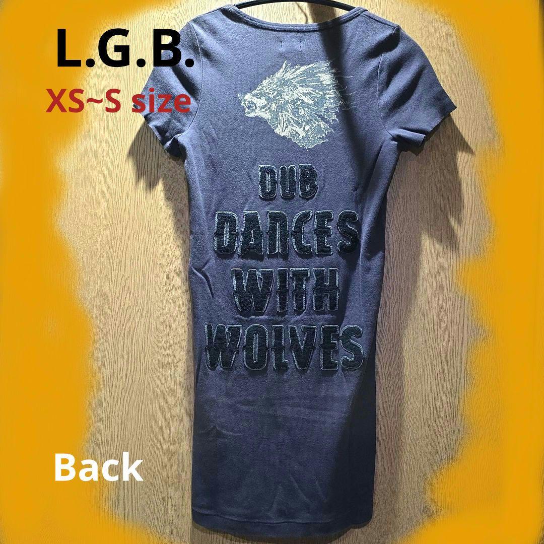 LGB　ルブランブルー　カットソー　XS~Sサイズ