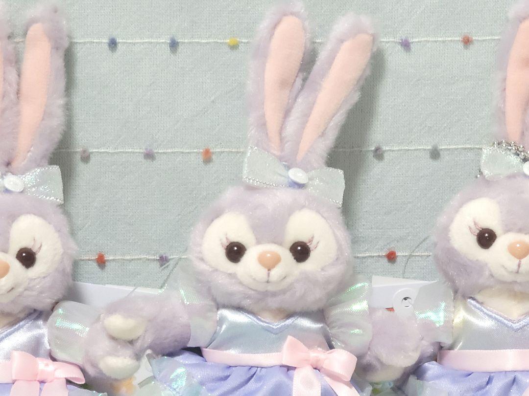 最新♥ 20周年 ステラルー リーナベル ぬいぐるみバッジ ディズニーシー