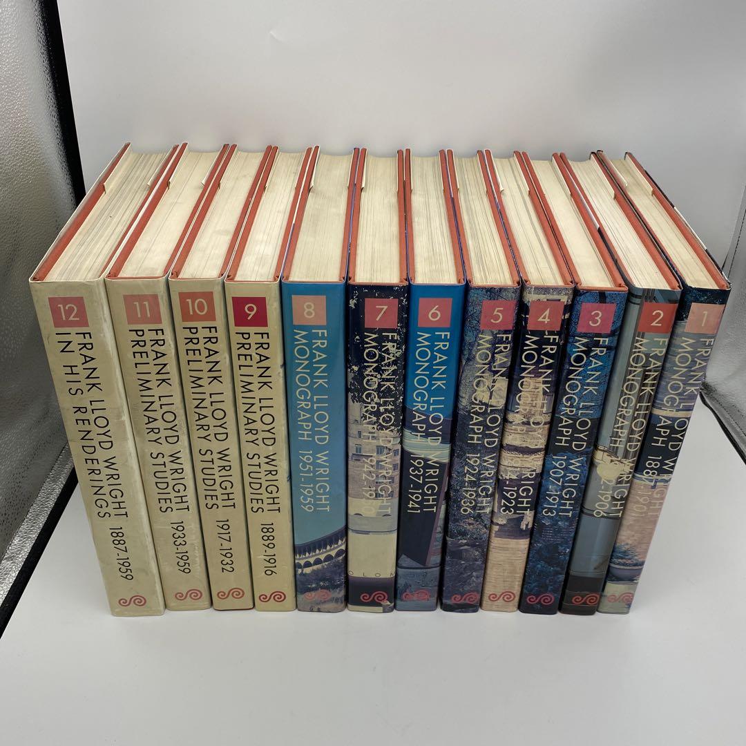 FRANK LLOYD WRIGHT MONOGRAPH 1-6巻セット