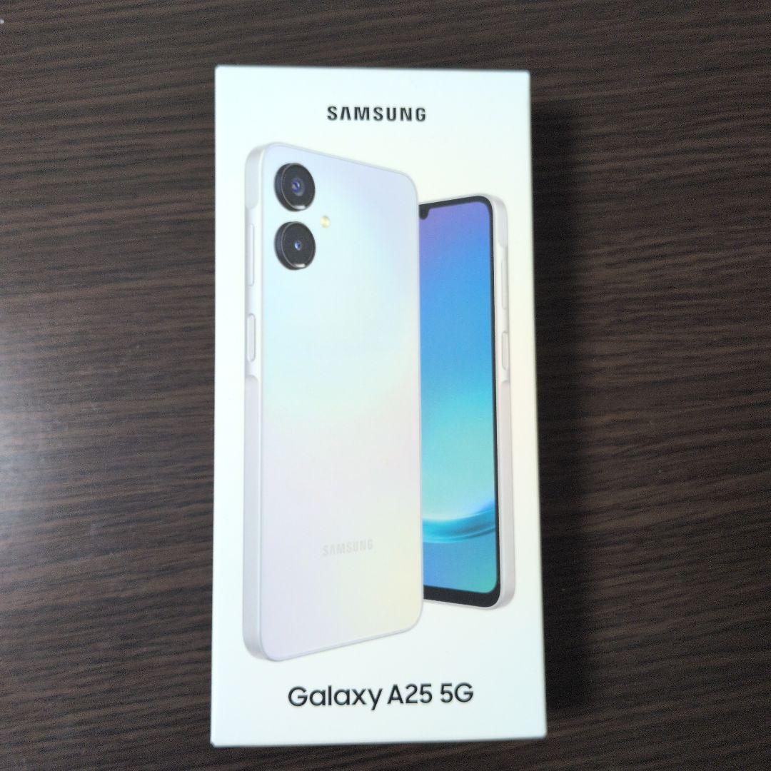 【新品未開封】Samsung Galaxy A25 5G ホワイト