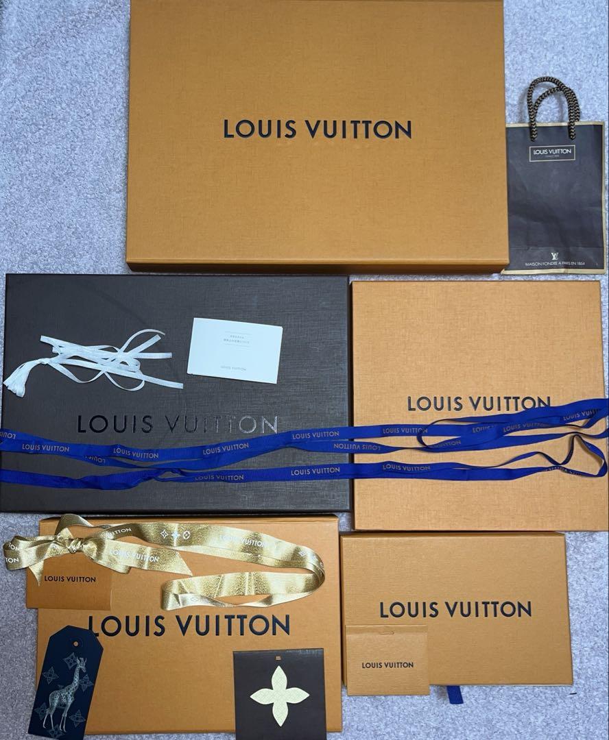 LOUIS VUITTON 空箱　リボン　紙袋　ショップ袋　カード　タグ