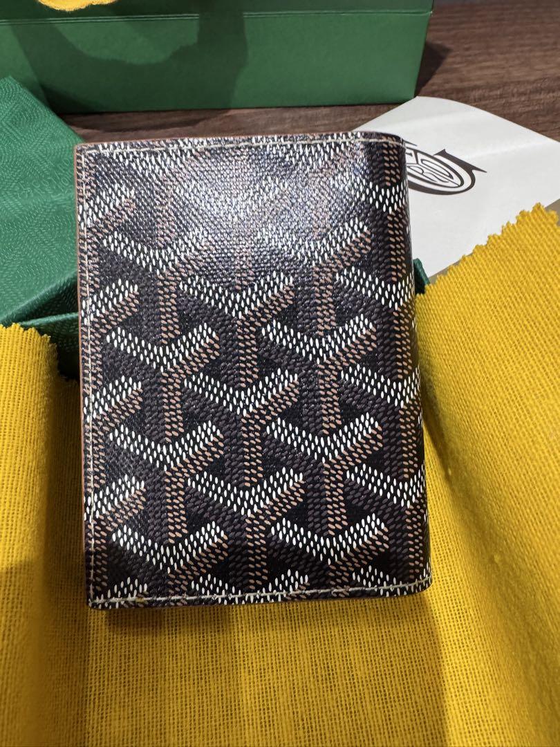新品GOYARD サン・マルク カードケース 人気の黒茶パターン
