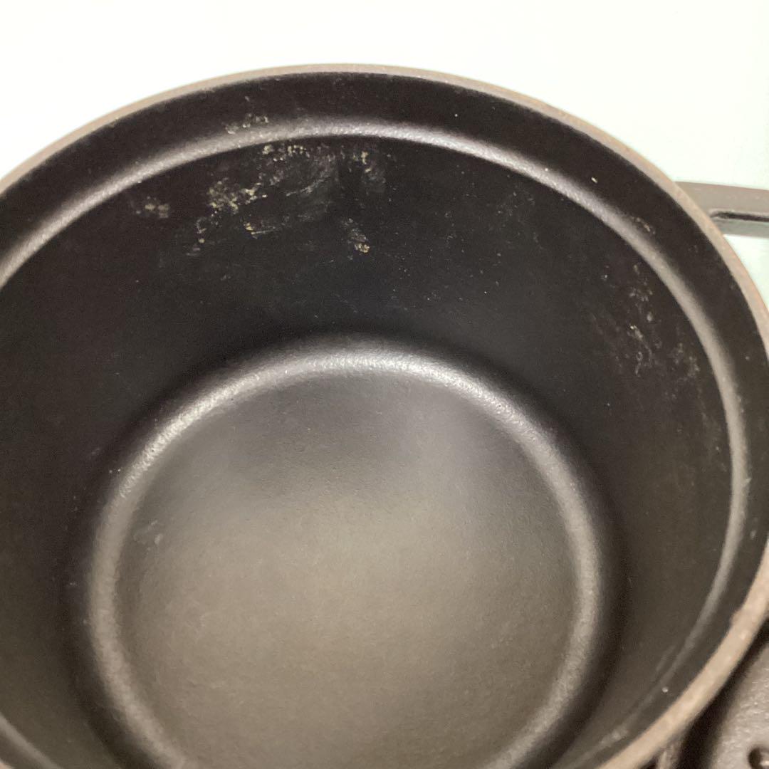 ストウブ　LA COCOTTE 両手鍋　16cm ココット　ブラック