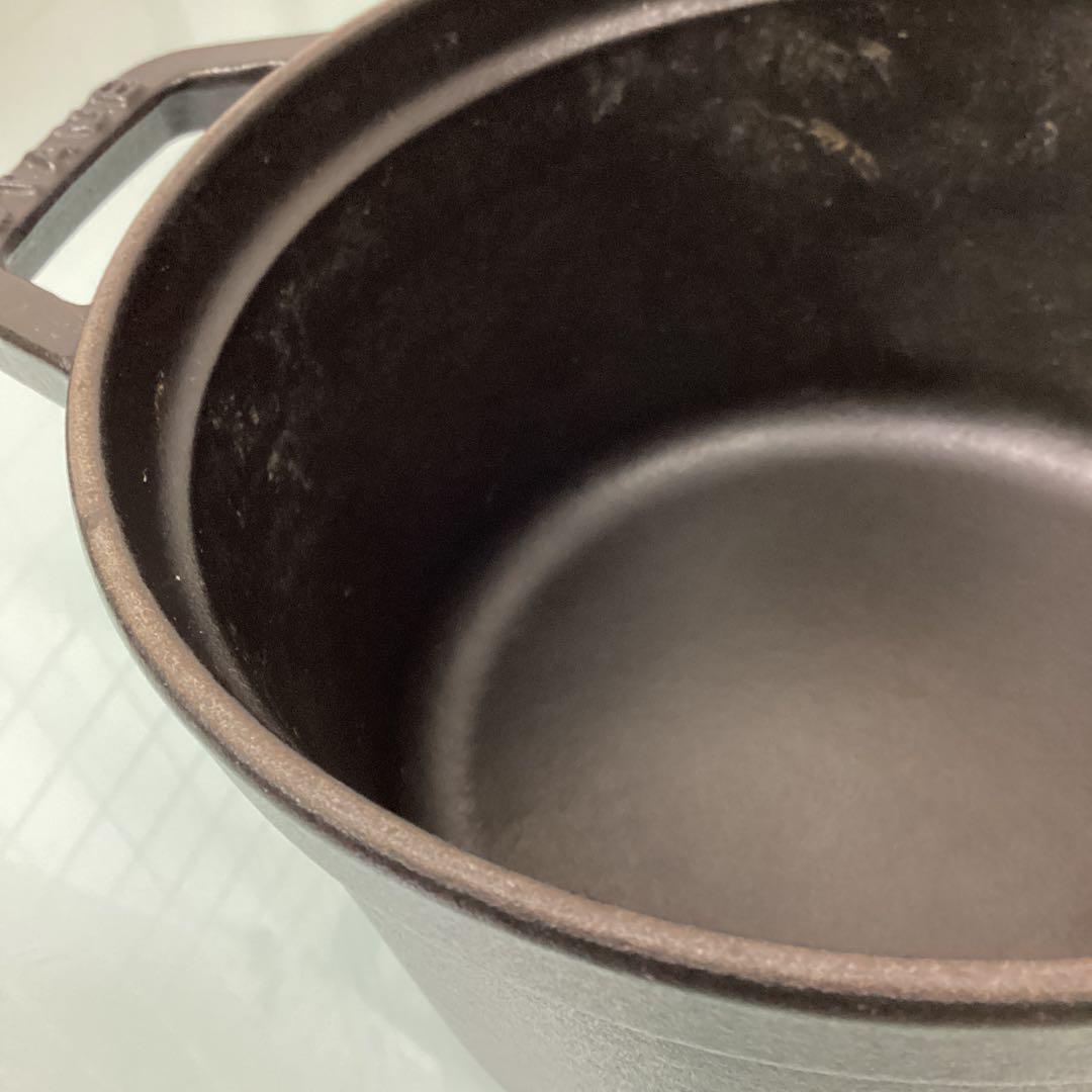 ストウブ　LA COCOTTE 両手鍋　16cm ココット　ブラック
