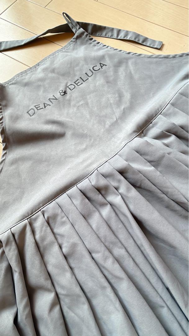 DEAN＆DELUCA×BEAMS COUTURE プリーツエプロンドレス ブラック