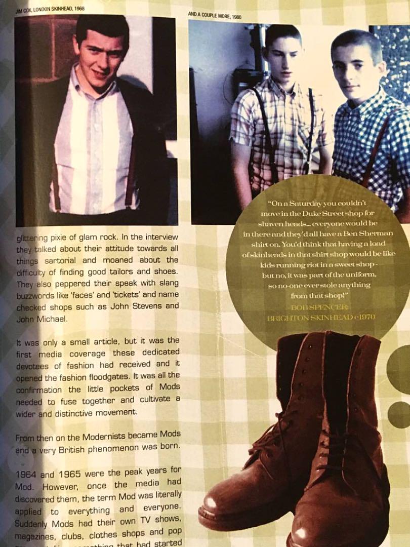 写真集 Ben Sherman 本 ファッション スキンヘッズ パンク モッズ メルカリ