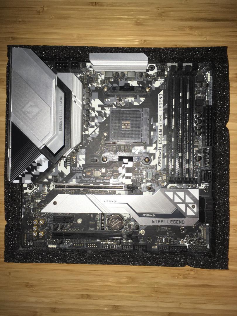 ASRock B550M STEEL LEGEND マザーボード
