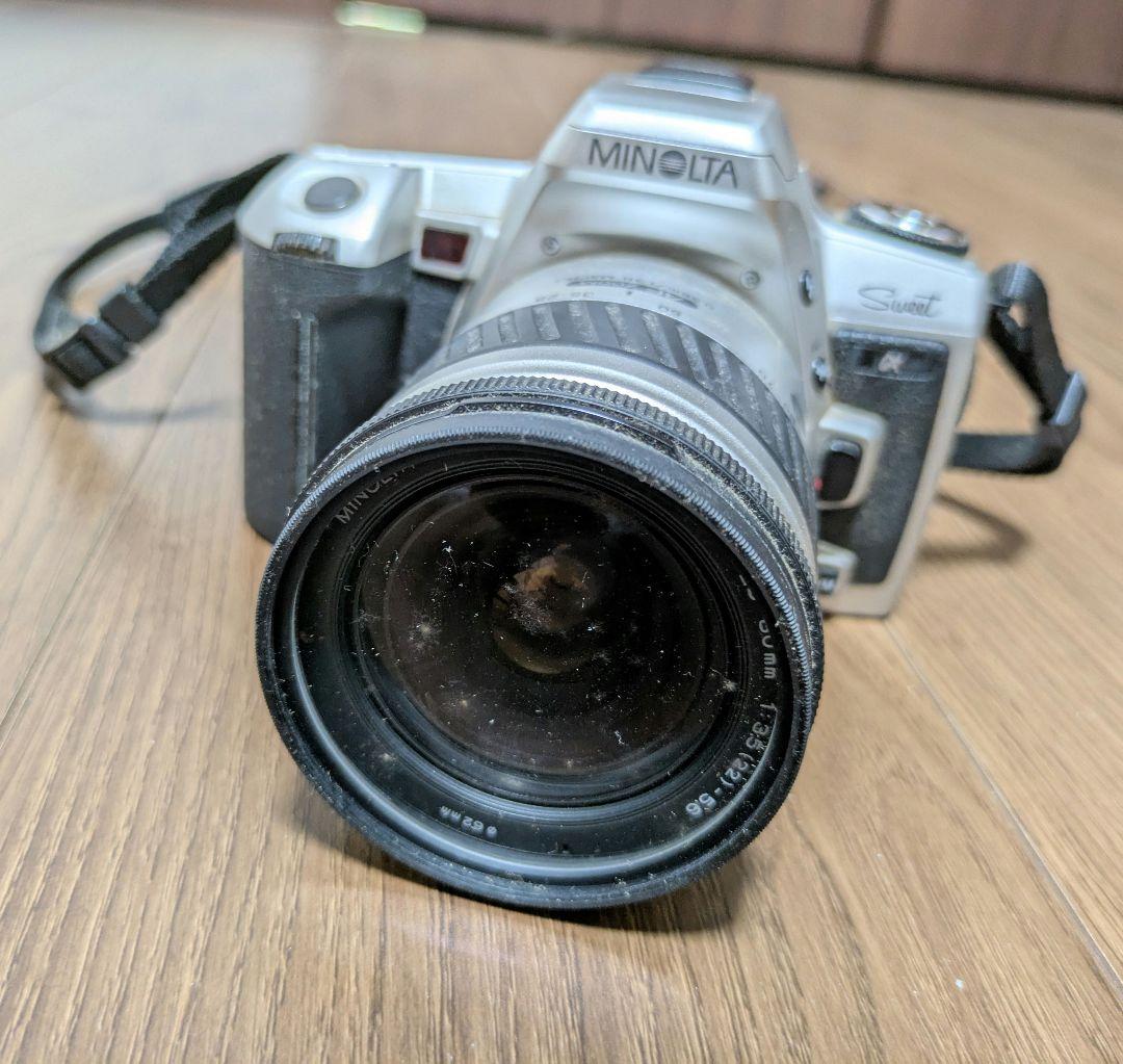 ミノルタ製フィルムカメラαSweet 望遠レンズ付