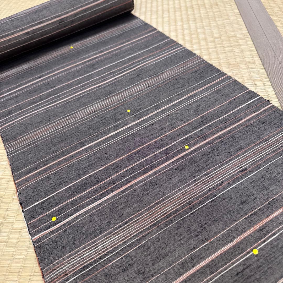 信州　上田紬反物　高沢織物