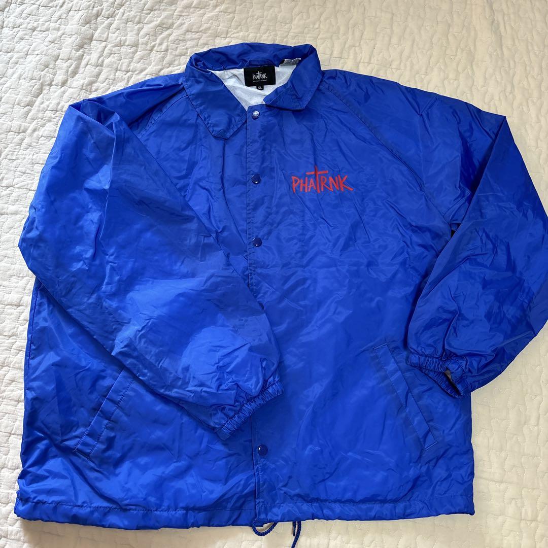 PHATRNK 青 ナイロンジャケット XL PHATRNK 青 ナイロンジャケット XL