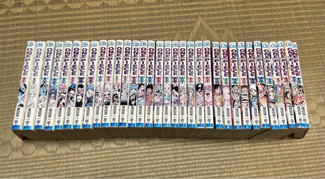 ワンピース漫画　まとめ売り1巻〜62巻 ONE PIECE ワンピース 1〜62巻 漫画 まんが コミック まとめ売り