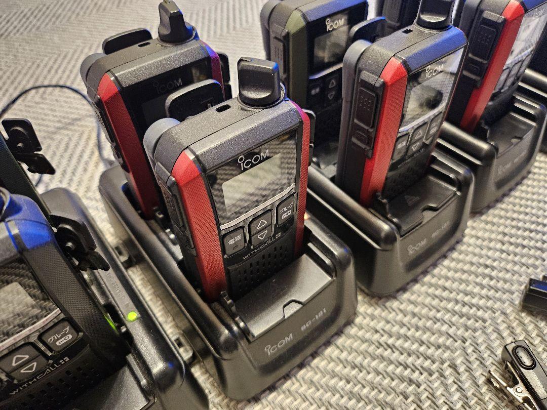 17台セット アイコム ic4120 等 インカム トランシーバ セット