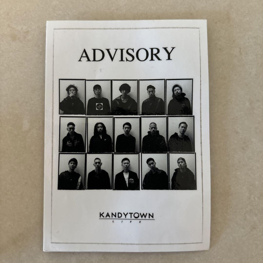 【おしゃれ】 KANDYTOWN ADVISORY ステッカー - メルカリ ミュージシャン