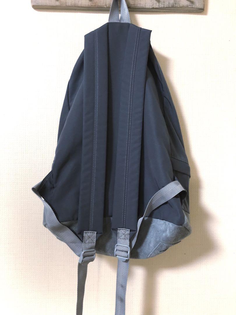 MASTER&Co.カラビナ付き スエードボトムデイパックリュックバックパック
