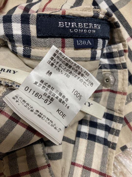 パンツ バーバリー パンツ 美品